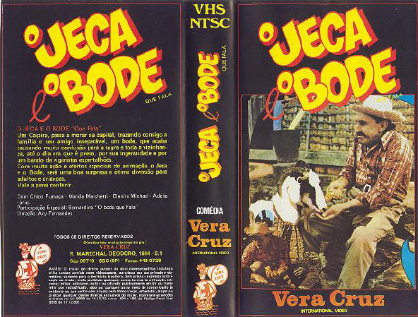 O Jeca e O Bode  Direção, Produção, Argumento e Roteiro - 1972
