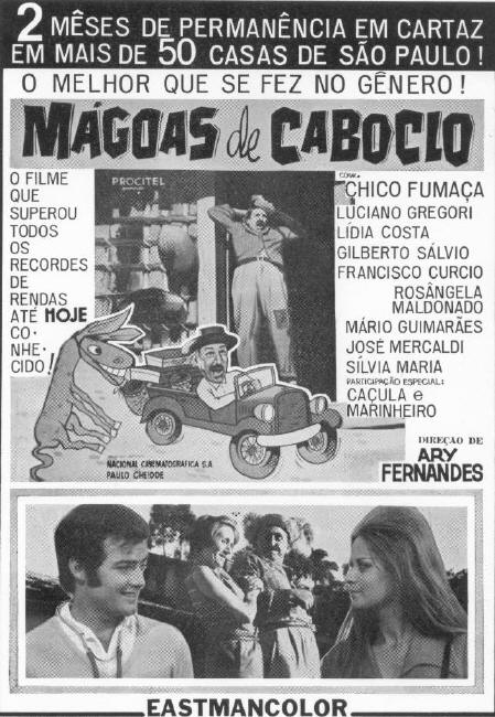 Mágoas de Caboclo  Direção e Produção - 1970